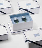 Prada Plinth white wine glasses set of 2, imported from the UK