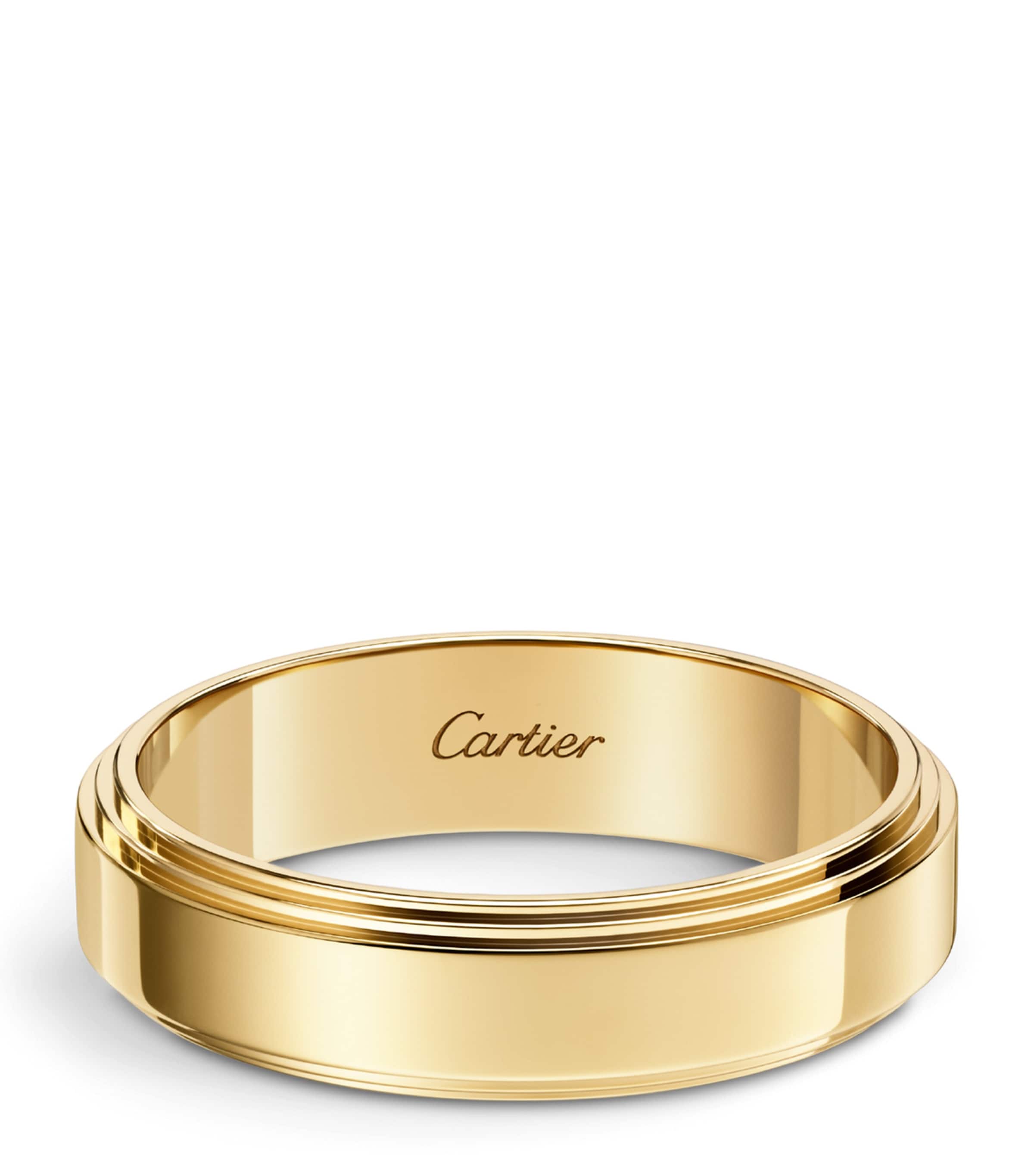 Cartier d'Amour wedding ring 18k yellow gold 5mm, UK version