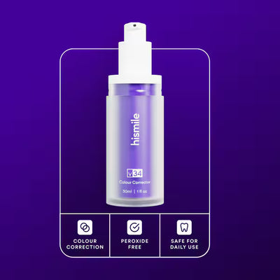 Superdrug Hismile V34 Colour Corrector Serum Tooth Whitening Booster 30ML- Online bei McGrocer kaufen
