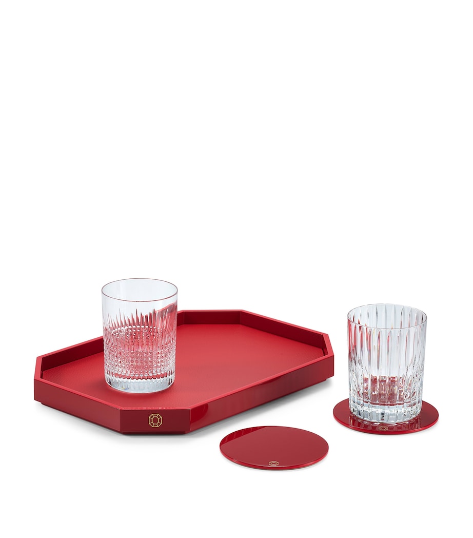 Baccarat Small Octogone Tray 33cm x 23cm - British product