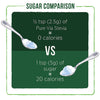 Pure Via granulated stevia sweetener 250g, imported from the UK