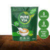 Pure Via granulated stevia sweetener 250g, imported from the UK