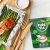 Pure Via granulated stevia sweetener 250g, imported from the UK