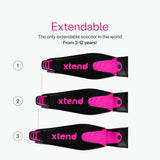 SmarTrike Xtend Scooter Pink children's scooter, imported from the UK