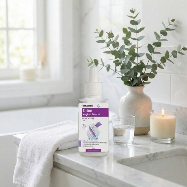FrezyDerm Intim Soda vaginal douche pH 9 150ml, imported from the UK