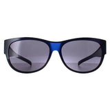 Smarty Y2058 blue unisex sunglasses fit-over design, UK version