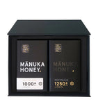 The True Honey Co manuka honey gift set with 1250 MGO and 1500 MGO 500g (British brand)