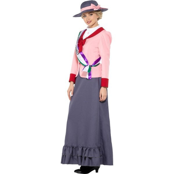 Smiffys Deluxe Victorian Suffragette Costume