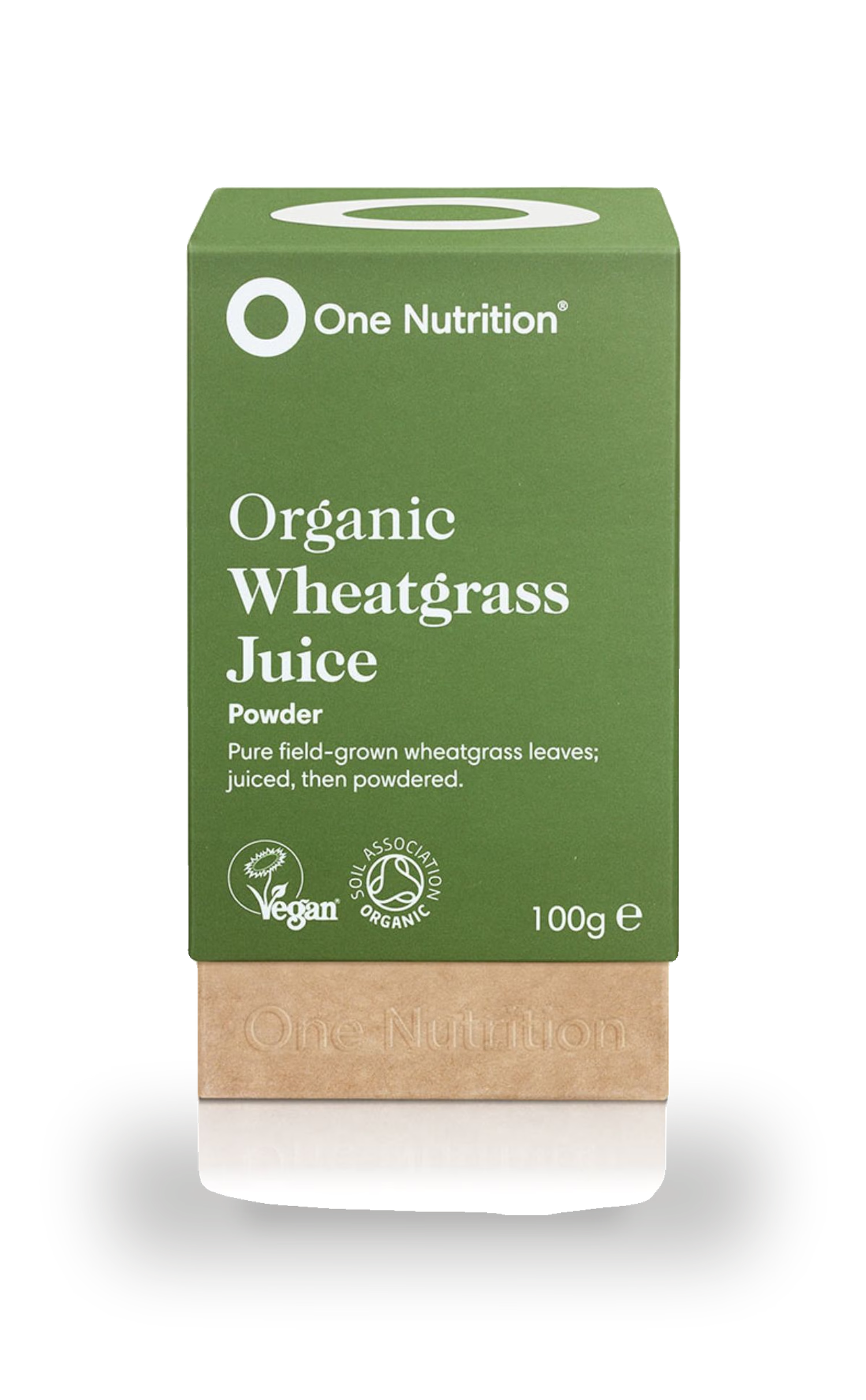 One Nutrition organic wheat grass juice capsules 500mg (British brand)
