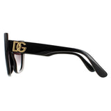 Dolce & Gabbana women's butterfly sunglasses black gradient (British brand)