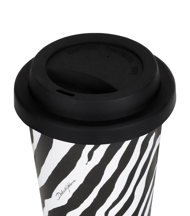 Dolce&Gabbana Casa ceramic zebra travel mug - British product