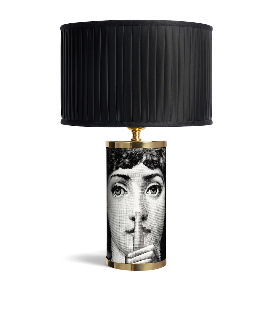 Fornasetti Small Silenzio lamp base 28cm - British product