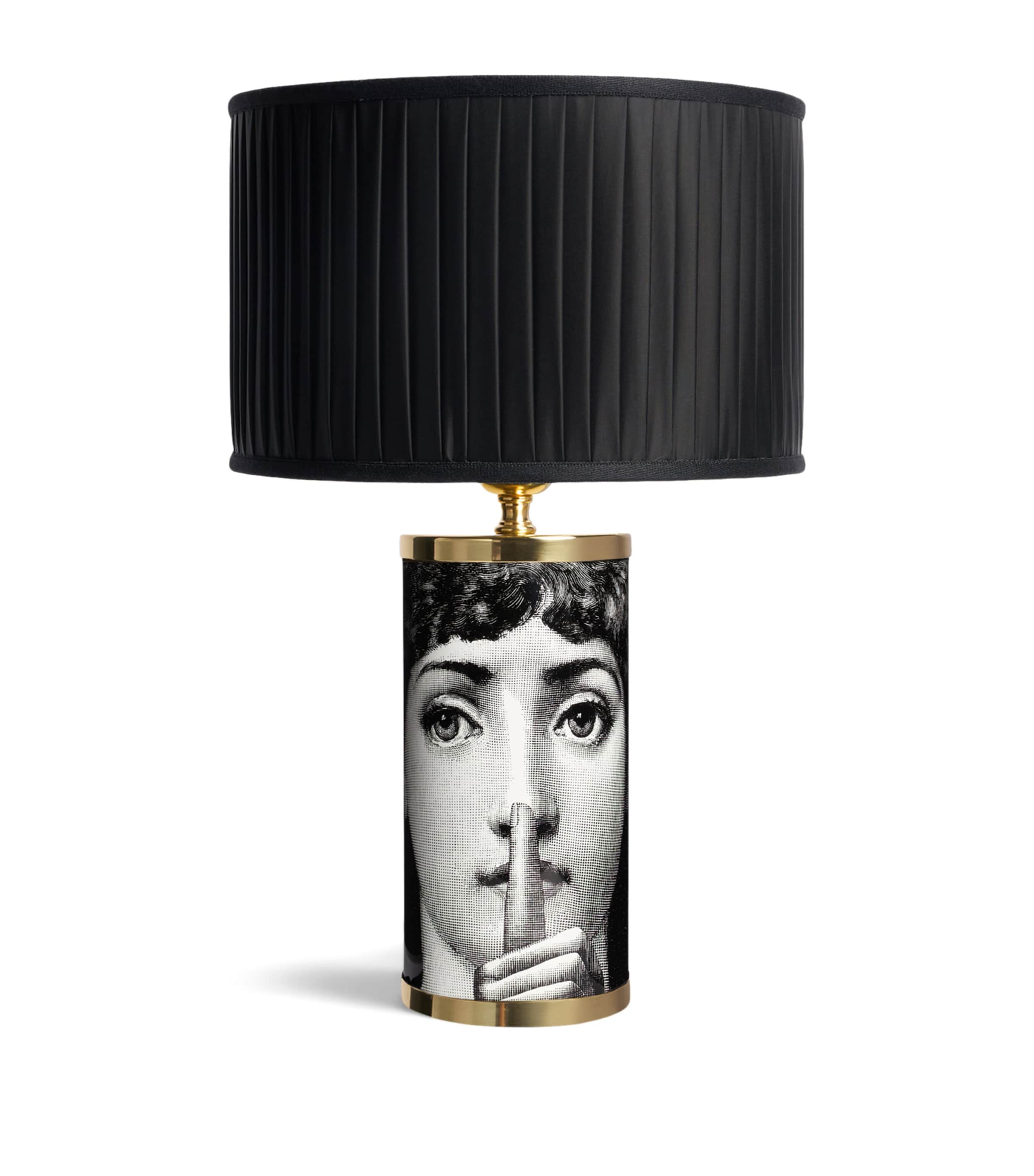 Fornasetti Small Silenzio lamp base 28cm - British product
