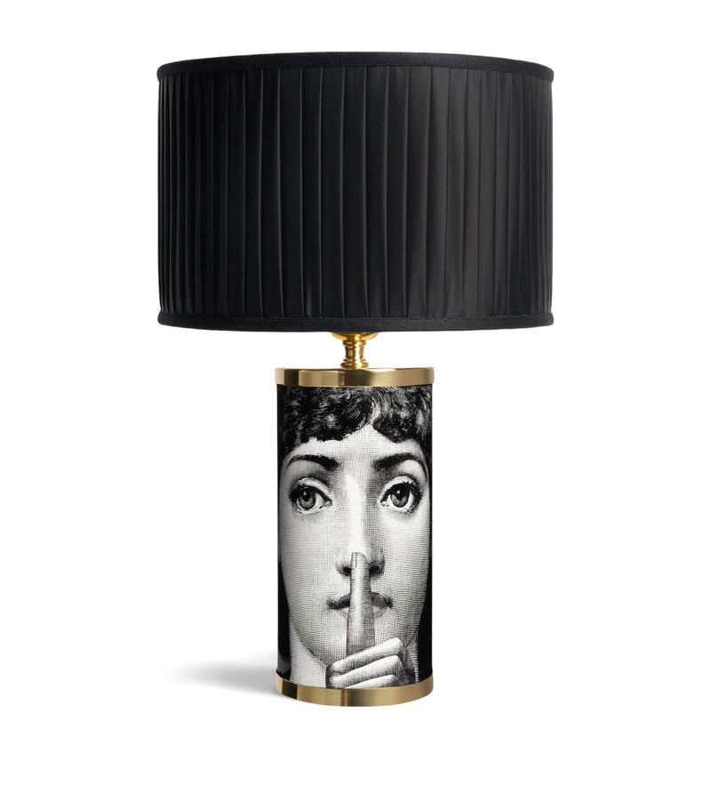 Fornasetti Small Silenzio lamp base 28cm - British product
