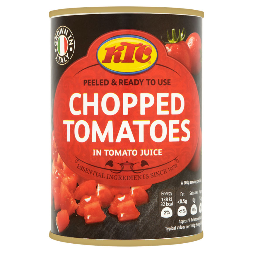 KTC Chopped Tomatoes in Tomato Juice GOODS ASDA   