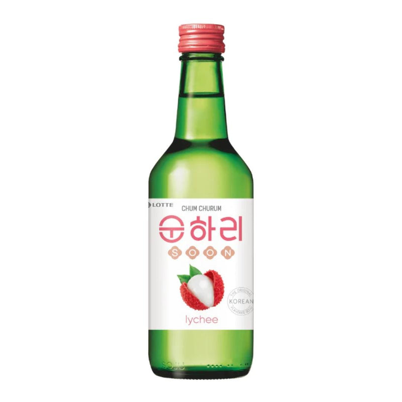 Chum Churum Korean lychee soju 12% ABV (British brand)