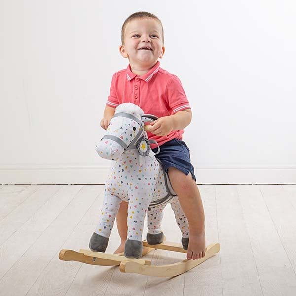 Bigjigs Toys Patterned Rocking Horse