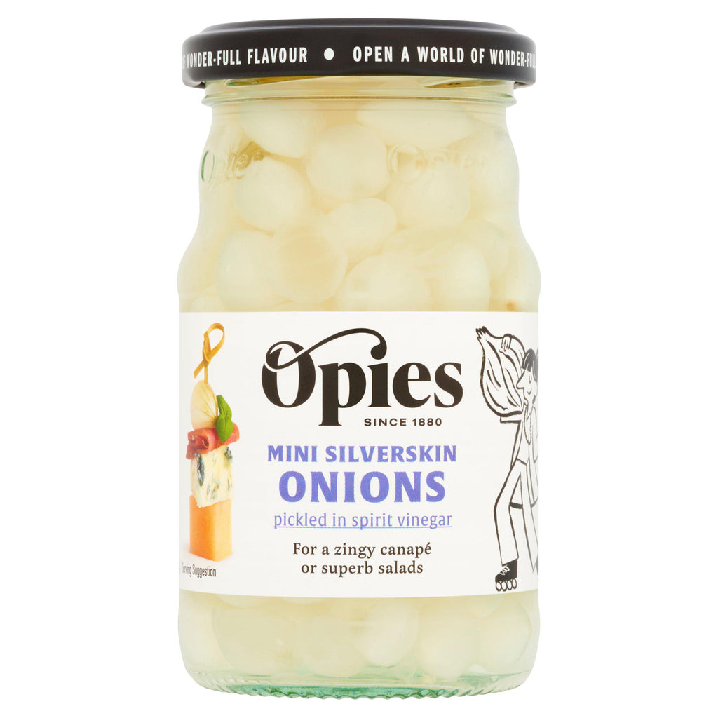 Opies Cocktail Onions with Spirit Vinegar 227g (120g*)