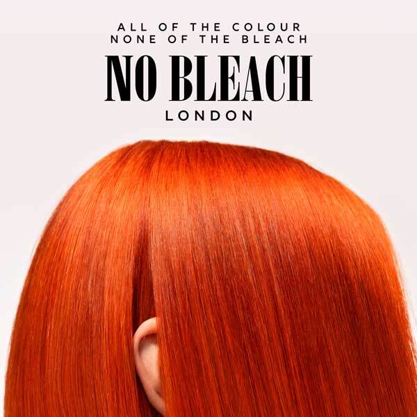 Bleach London Vivid Copper Permanent Hair Dye Kit - British product