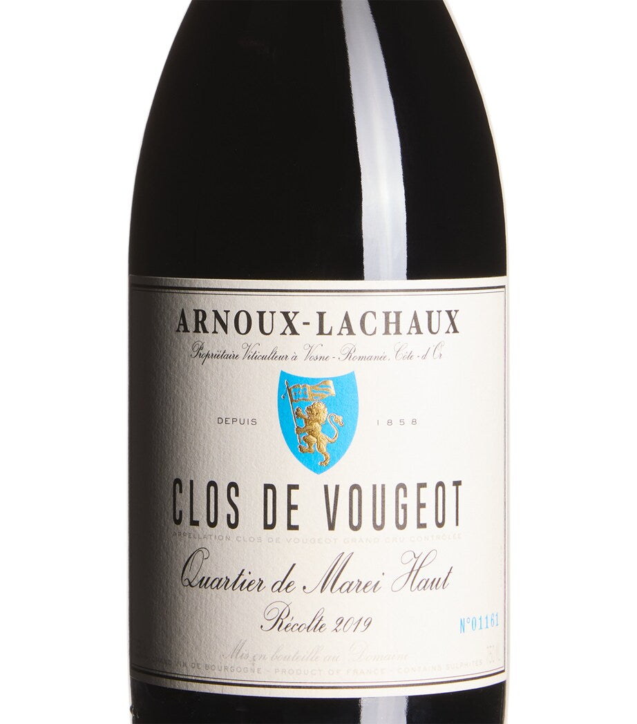 Domaine Arnoux-Lachaux Quartier de Marei Haut Clos de Vougeot Grand Cru 2019 Burgundy wine 75cl - British product