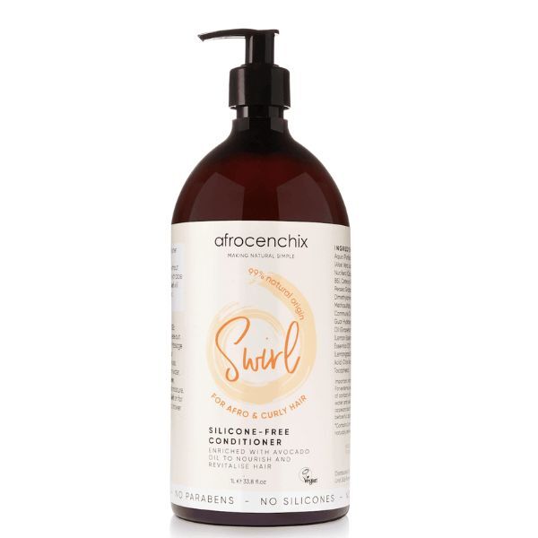 Afrocenchix Swirl silicone-free conditioner 1 litre (British brand)
