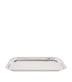 Greggio silver plated Georgian rectangular tray 39cm x 26cm, UK version