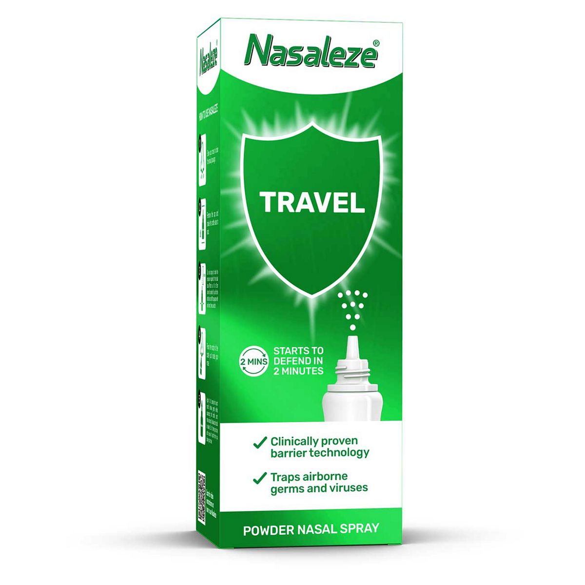 Nasaleze Travel Barrier Spray 800mg GOODS Boots   