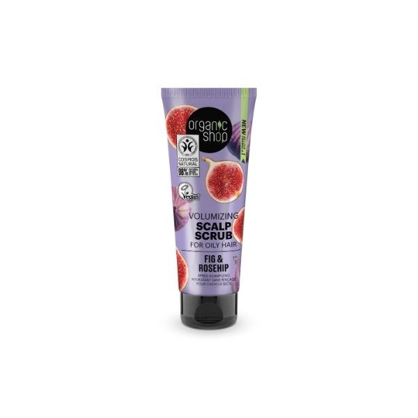 Organic Shop Volumizing Scalp Scrub for Oily Hair 75ml, UK version