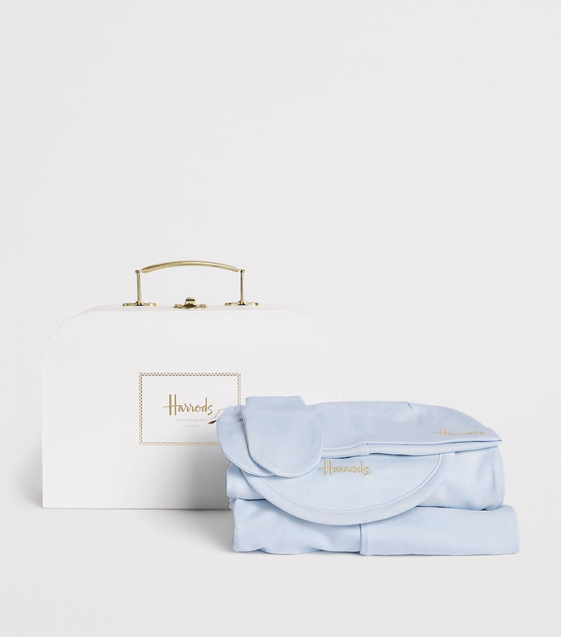 Harrods Pima cotton baby gift set 0-18 months - British product