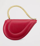 Bvlgari Serpenti Cuoricino mini top-handle bag in Italian leather, imported from the UK