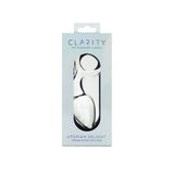 Clarity Utopian Delight glass butt plug, UK version