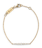 Harrods diamond pendant bracelet graduating 0.33ct, UK version