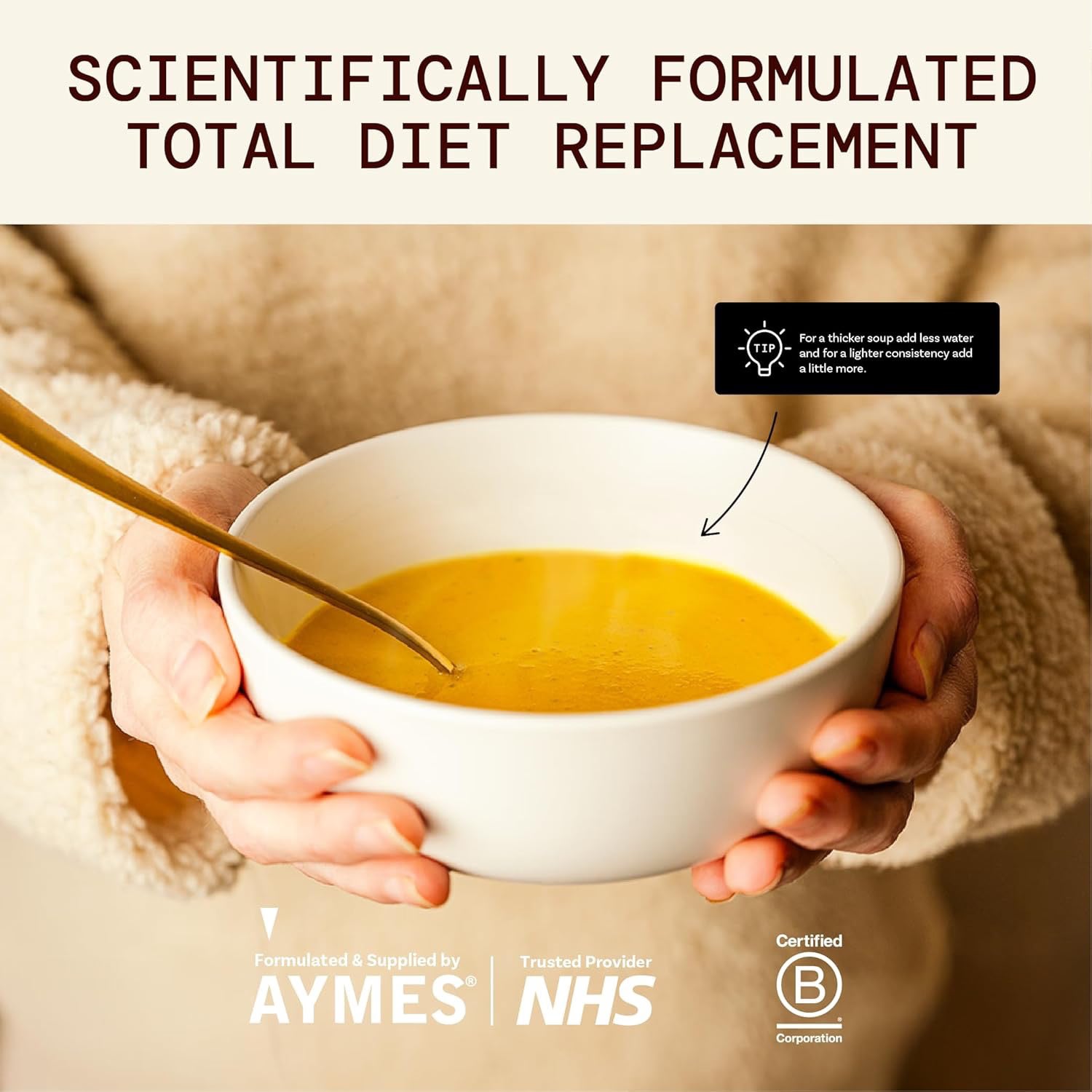 Adday spicy carrot soup 7 x 55g, UK version