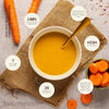 Adday spicy carrot soup 7 x 55g, UK version