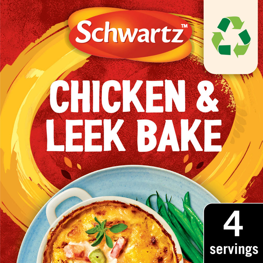 Schwartz Chicken & Leek Bake Recipe Mix GOODS ASDA   