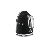 Smeg black kettle and toaster set, imported from the UK