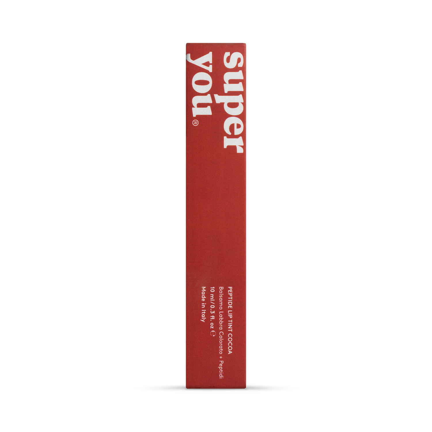 Peptide Lip Tint Cocoa lip gloss tint, imported from the UK