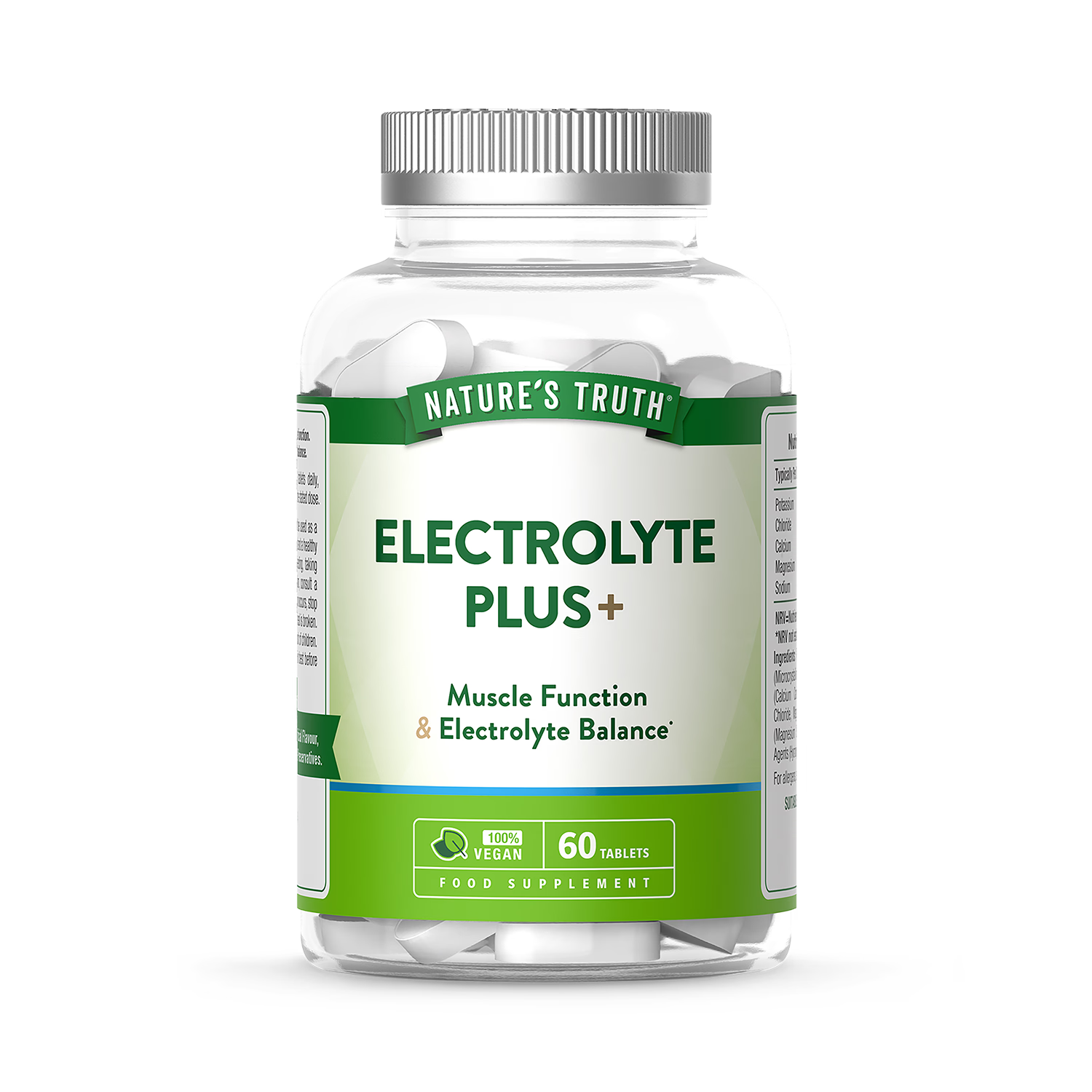 Nature's Truth Electrolyte Plus+ 60 tablets (British brand)