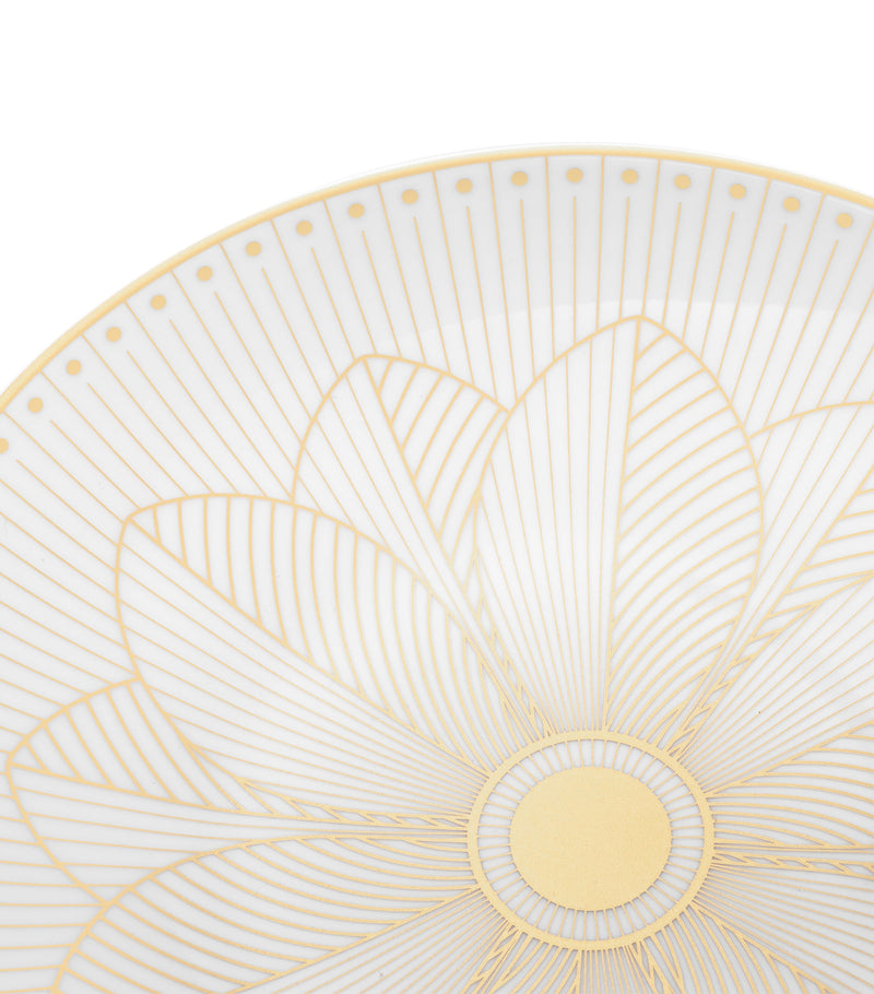 Christofle porcelain bread plate Malmaison Platinum Impériale 16cm - British product