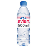 Evian Natural Bottled Mineral Still Water 500ml GOODS Sainsburys   