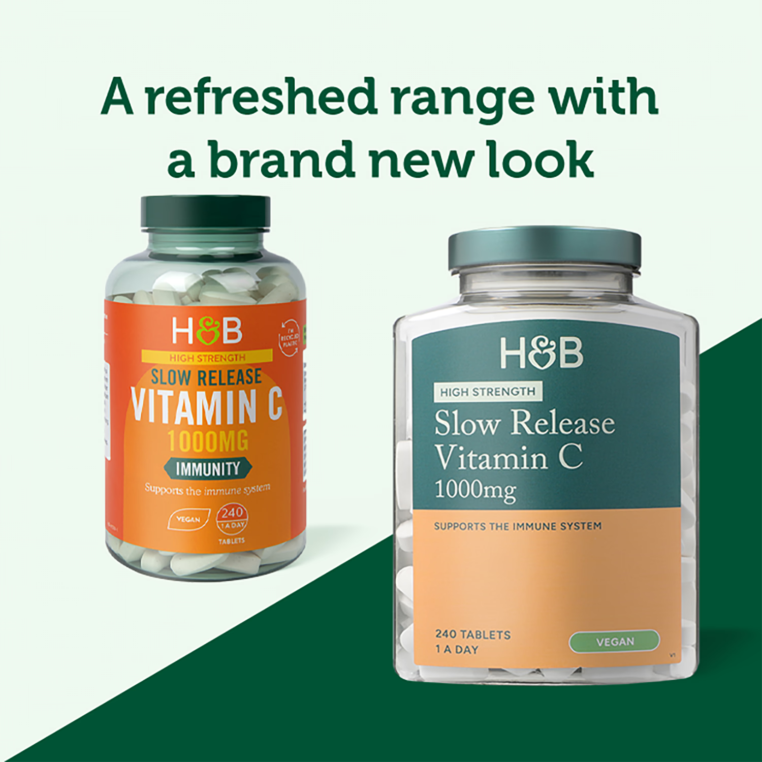Holland & Barrett Vitamin C 1000mg 240 Tablets - British product