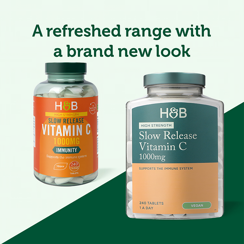 Holland & Barrett Vitamin C 1000mg 240 Tablets - British product