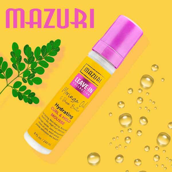 Mazuri Hydrating Curl Mousse, imported from the UK