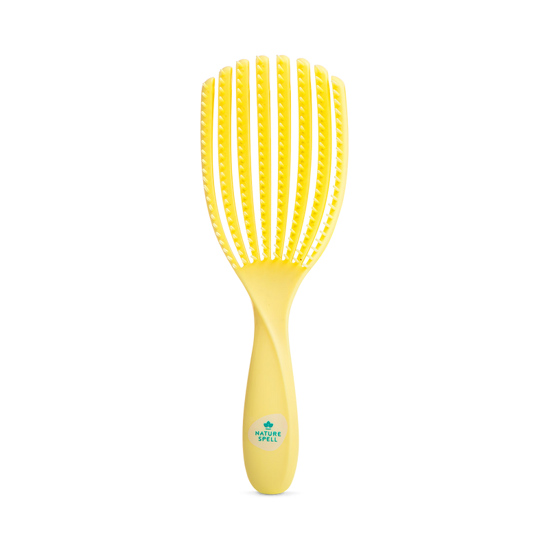 Nature Spell detangler brush yellow, UK version