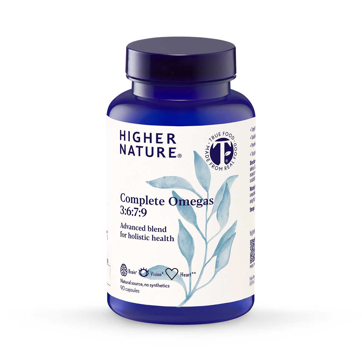 Higher Nature Omega Complex 90 capsules - British product