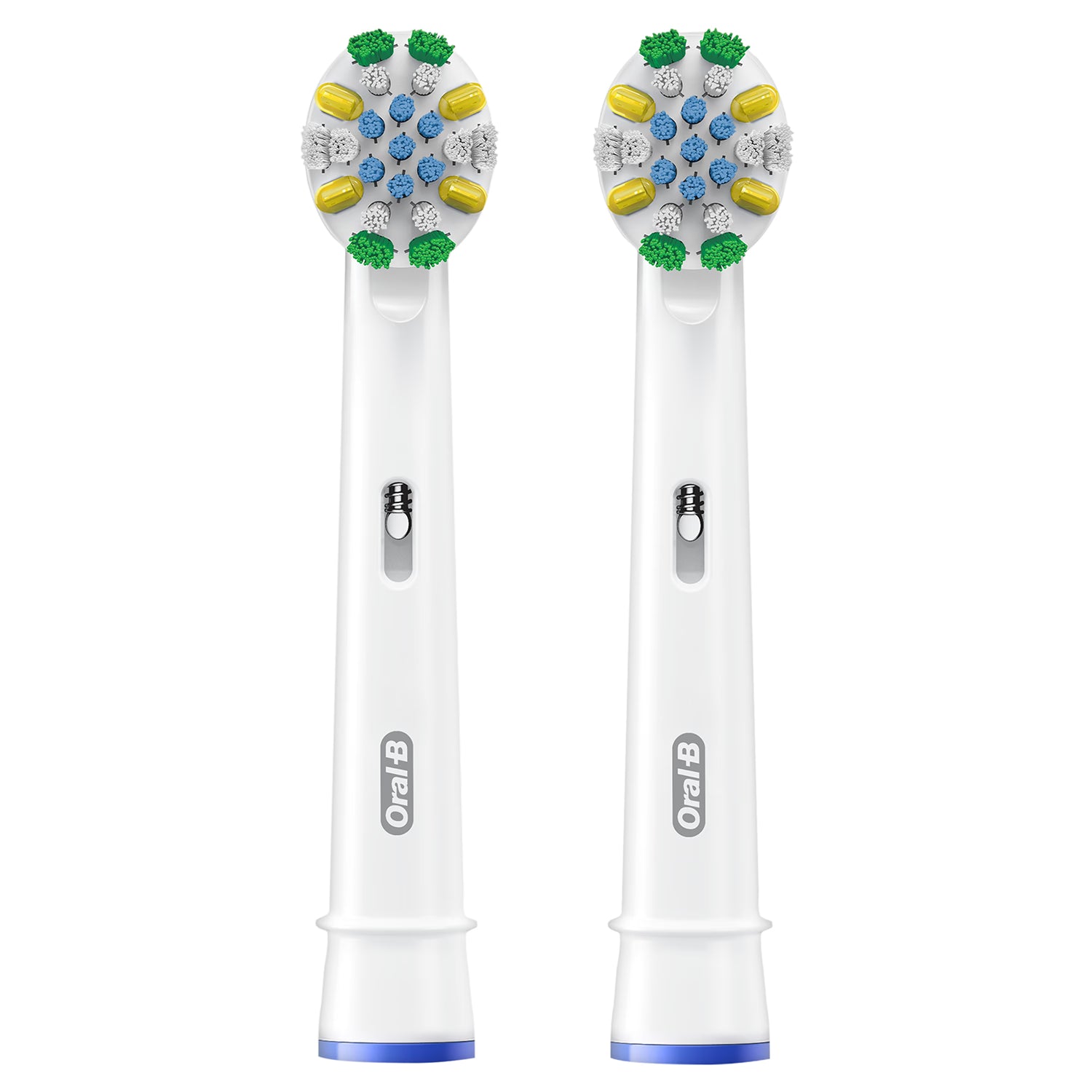 Oral-B Floss Action toothbrush heads 2 count, imported from the UK
