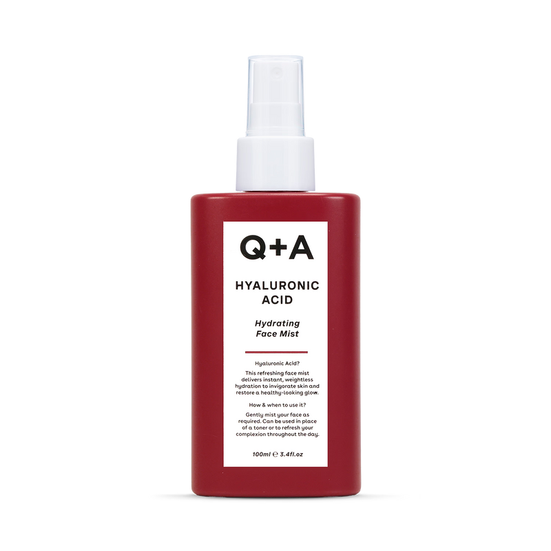 Q+A hyaluronic acid face mist 100ml - British product