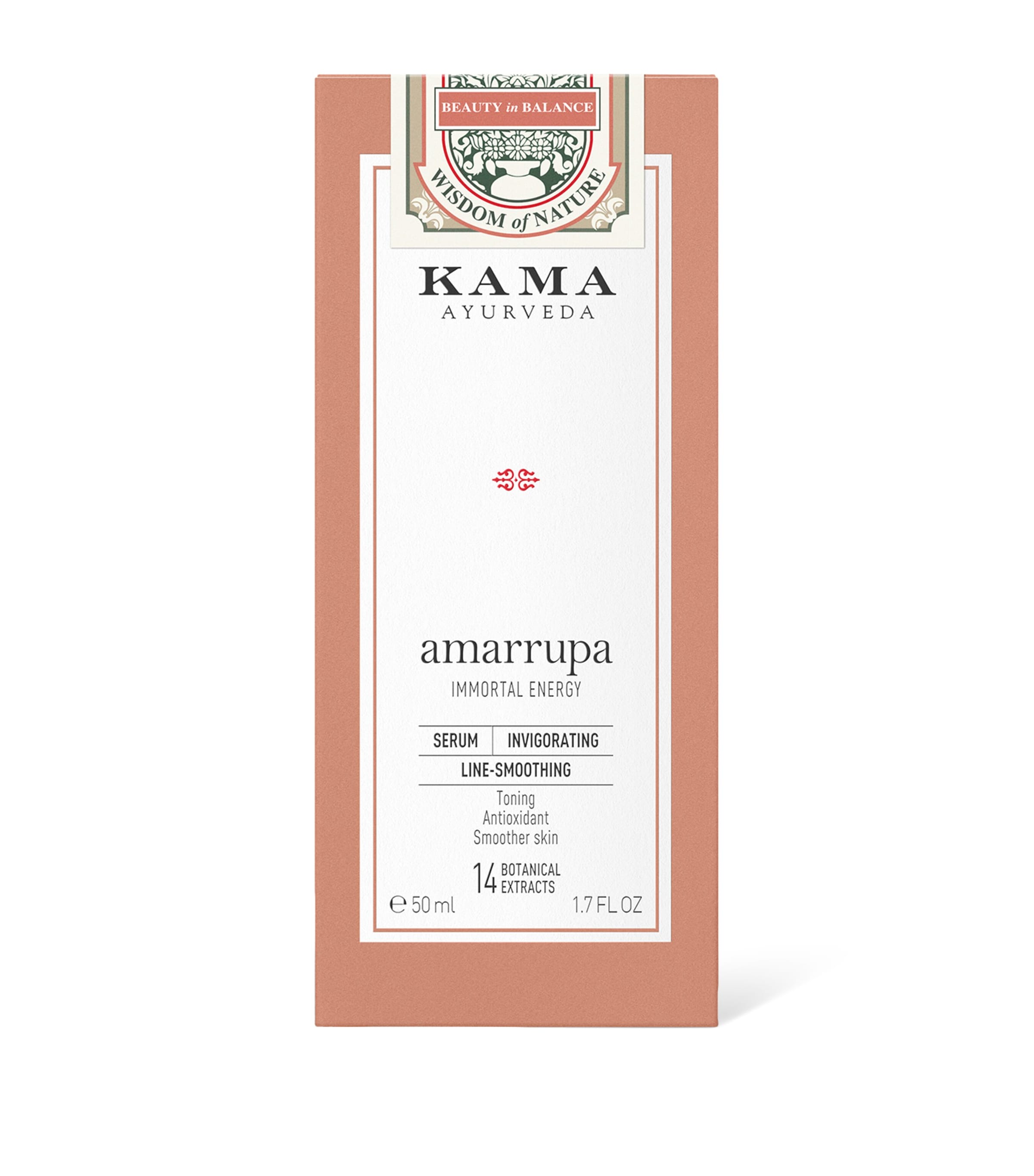 KAMA AYURVEDA Amarrupa face serum 50ml, UK version