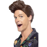 Smiffys nineties detective wig in brown (British brand)