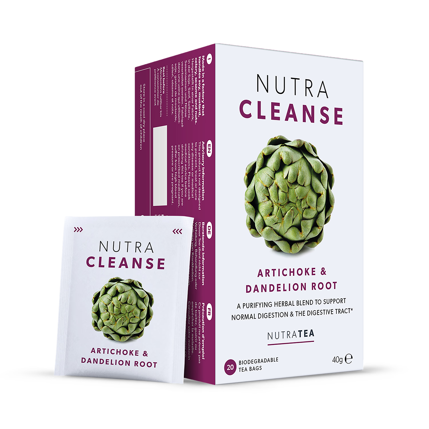NutraCleanse Herbal Tea - 20 Tea Bags